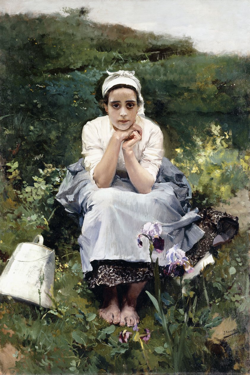 La laitière, c.1890 - Joaquín Sorolla