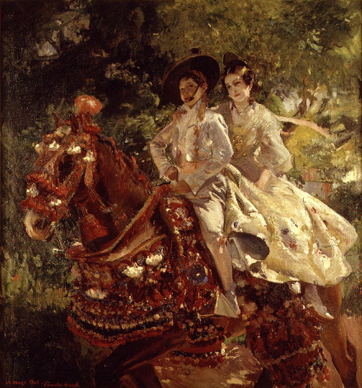 Groupe valencien - Joaquín Sorolla