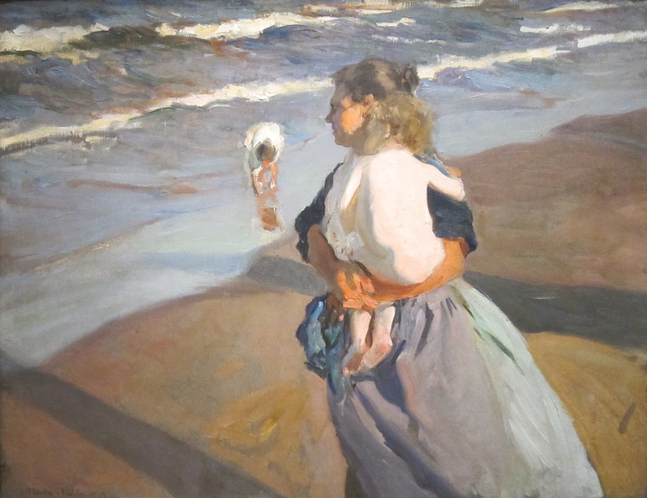 La petite-fille - Joaquín Sorolla