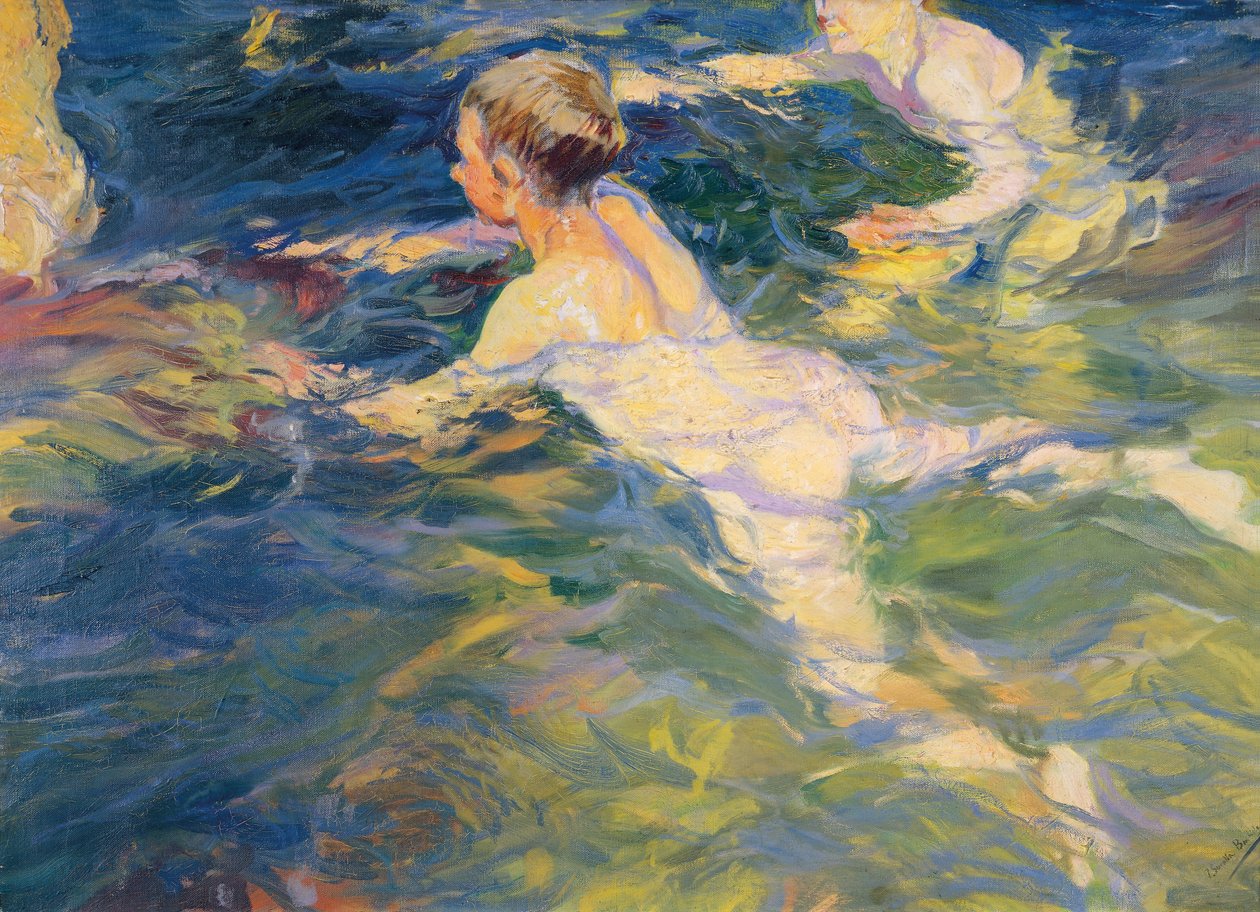Nageurs, Jávea - Joaquín Sorolla