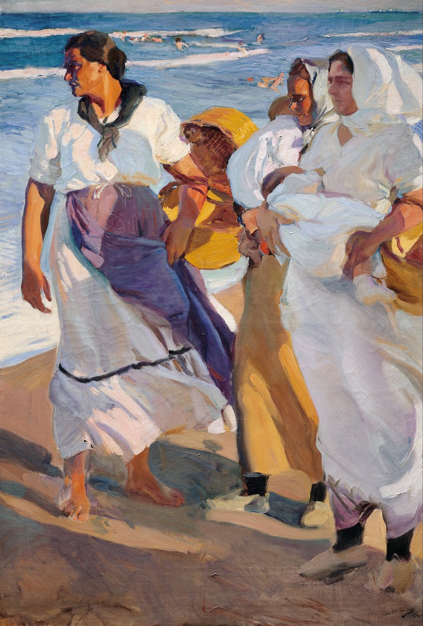 Pêcheuses de Valence - Joaquín Sorolla