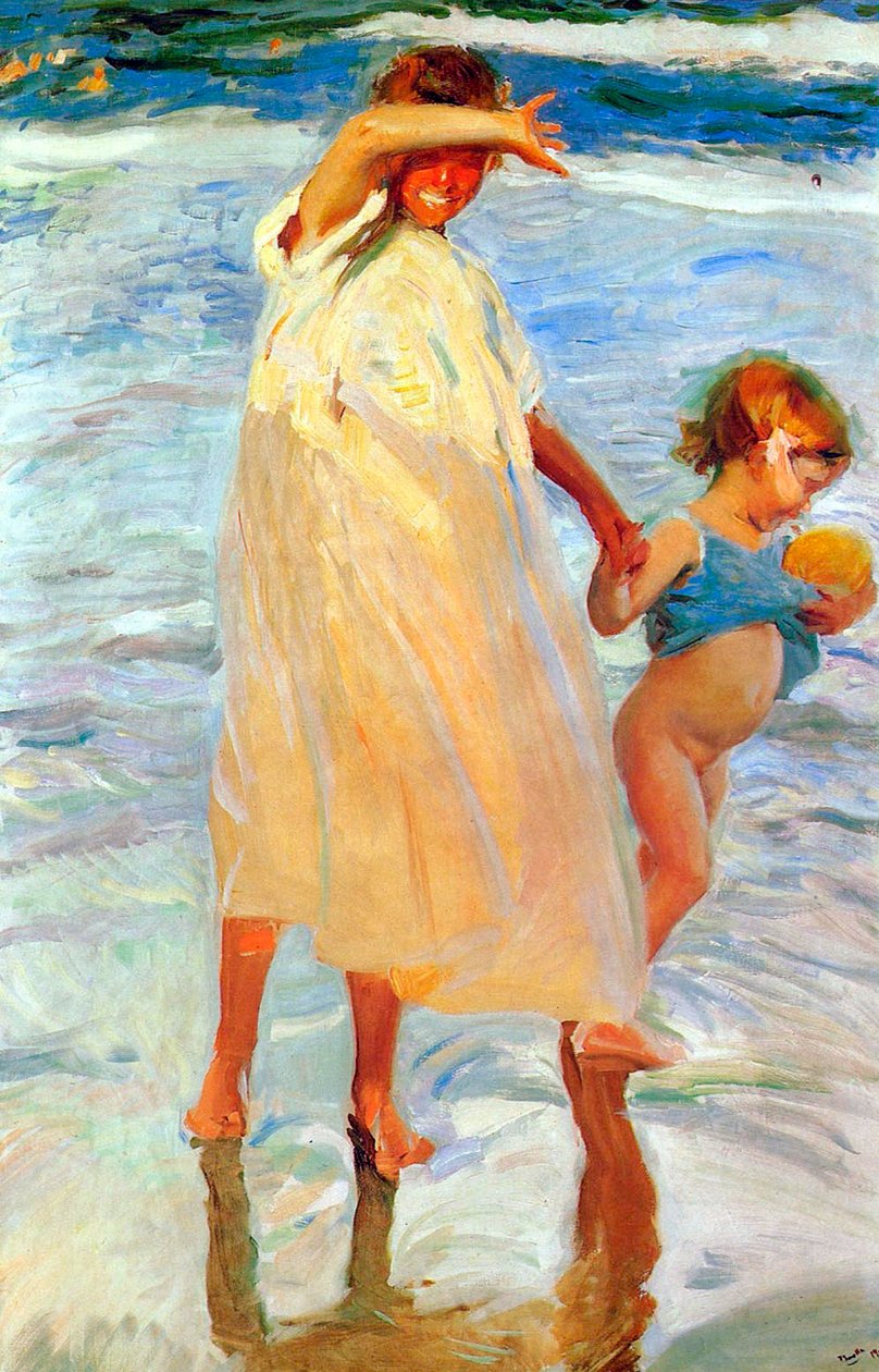 Les Deux Sœurs, 1909 - Joaquín Sorolla