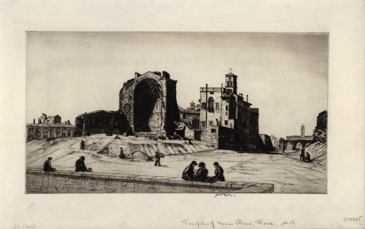 Temples de Vénus et de Rome, Rome - Job Nixon