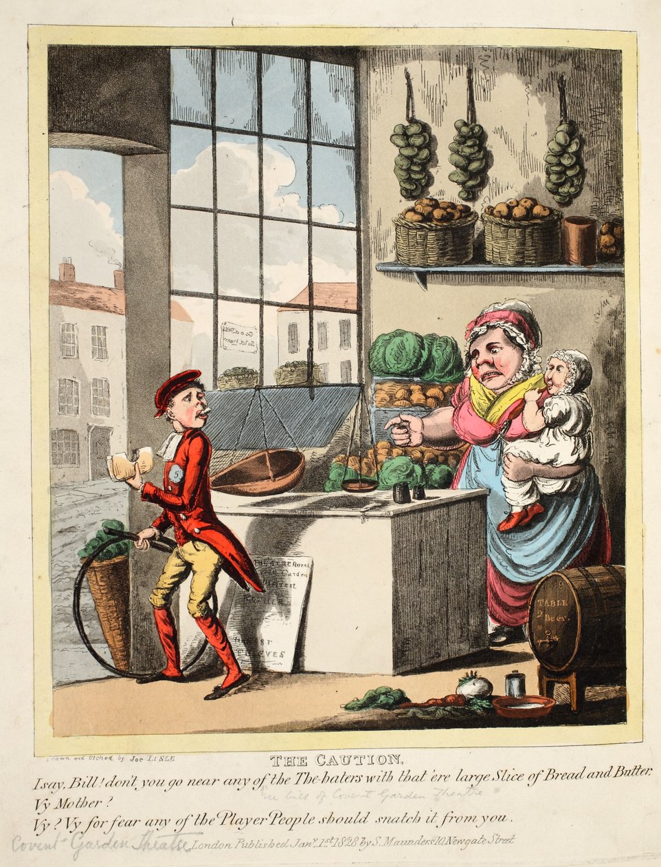 La précaution, pub. 1828 - Joe Lisle