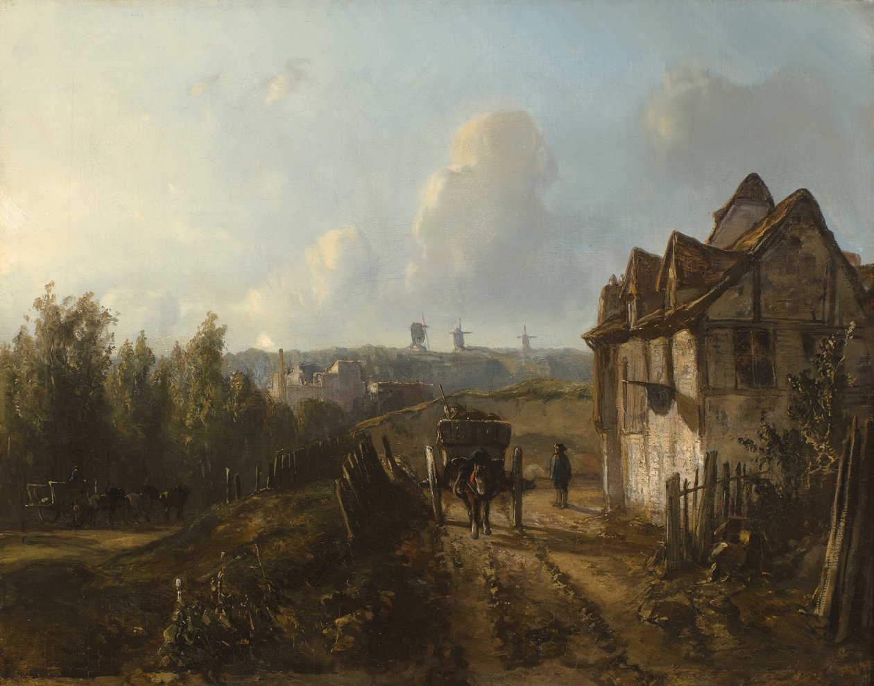 Vue sur Montmartre - Johan Barthold Jongkind