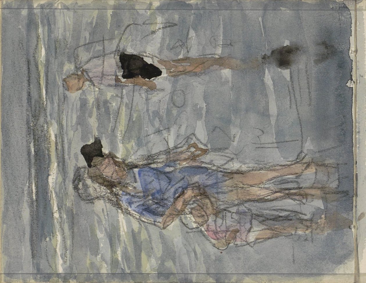 Figures dans la mer - Johan Antonie de Jonge