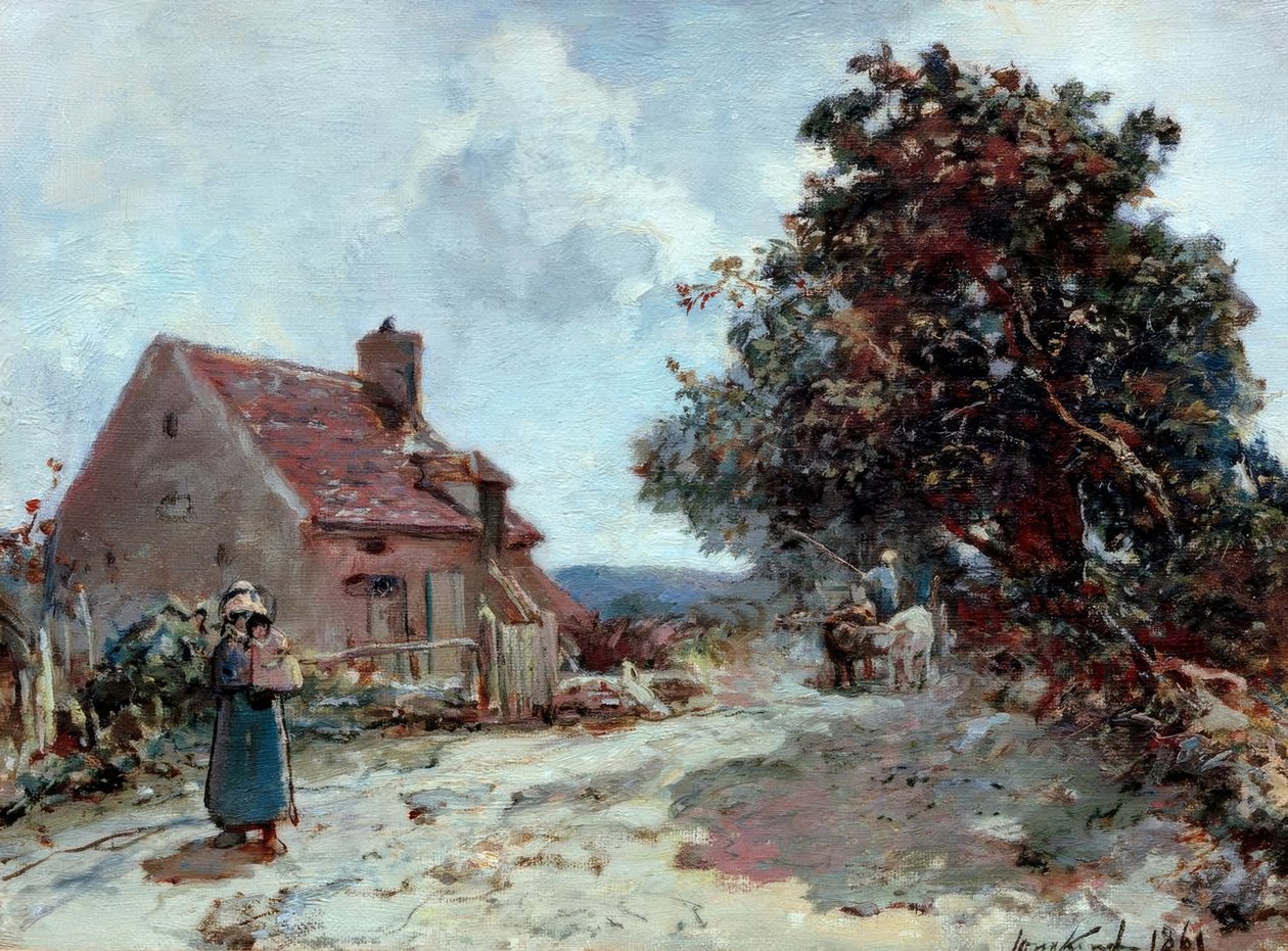 Aux environs de Nevers - Johan Barthold Jongkind