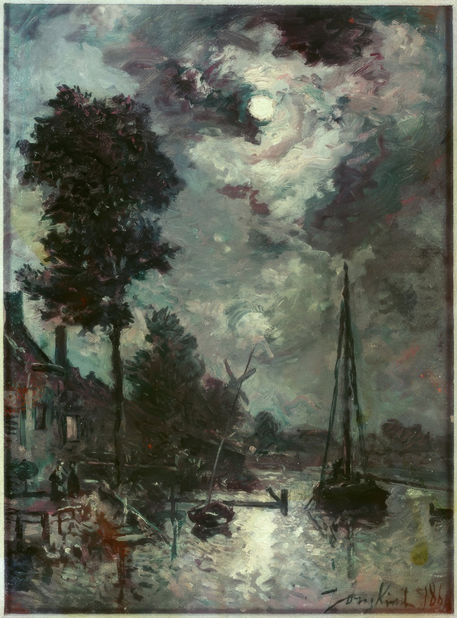 Clair de lune - Johan Barthold Jongkind