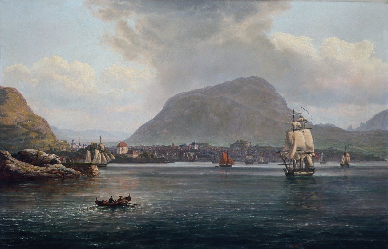 Baie de Bergen - Johan Christian Dahl