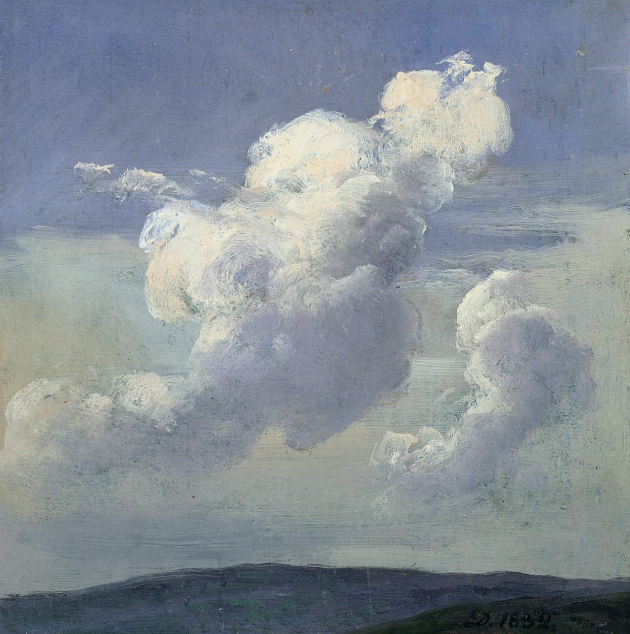 Étude sur les nuages - Johan Christian Dahl