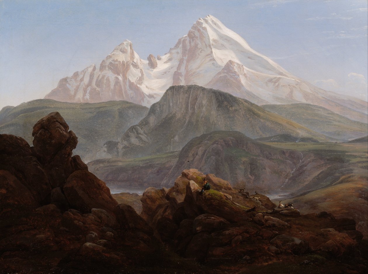 Le Watzmann - Johan Christian Dahl