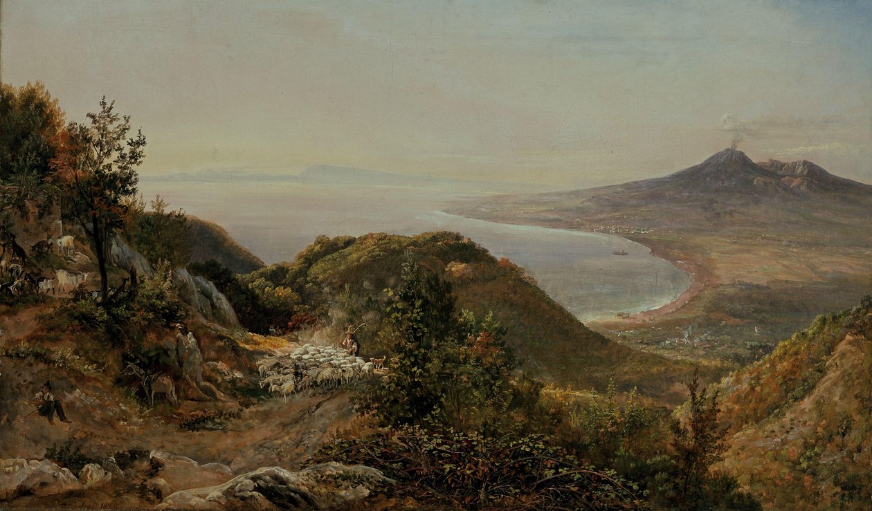 Vue de Pimonte - Johan Christian Dahl