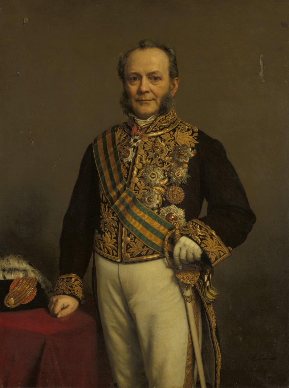 Pieter Mijer (1812-81). Gouverneur-général (1866-71) - Johan Heinrich Neuman