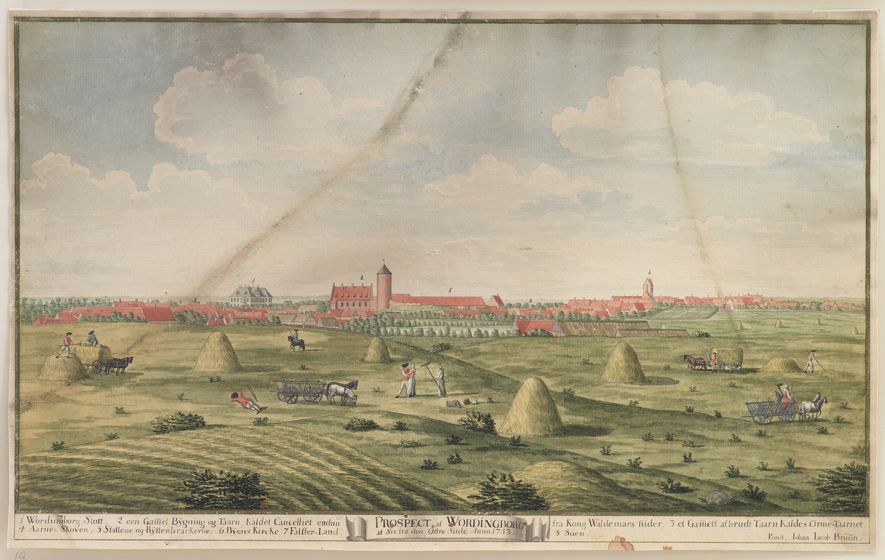 Prospectus de Vordingborg - Johan Jacob Bruun