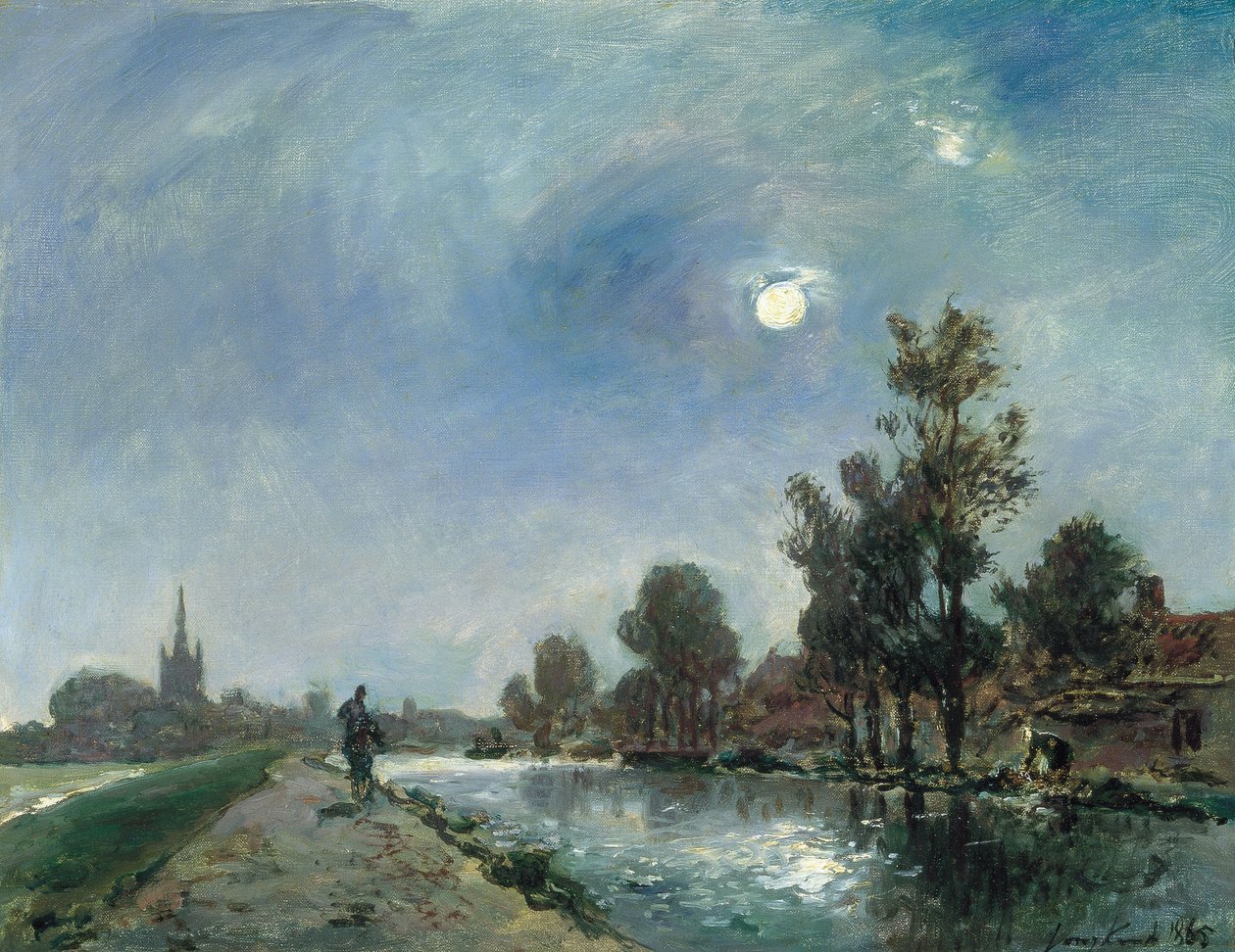 Chemin de halage près d