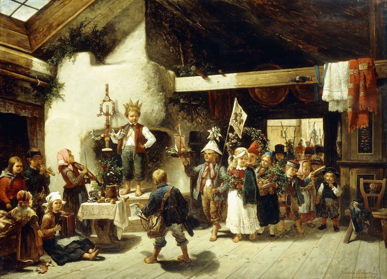 Une célébration spéciale, 1877 - Johan Severin Nilson