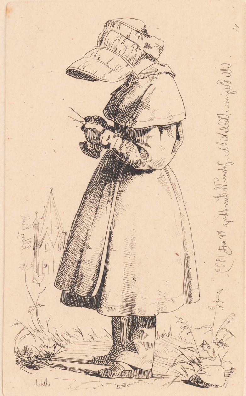 Petite Regine à Vallekilde - Johan Thomas Lundbye