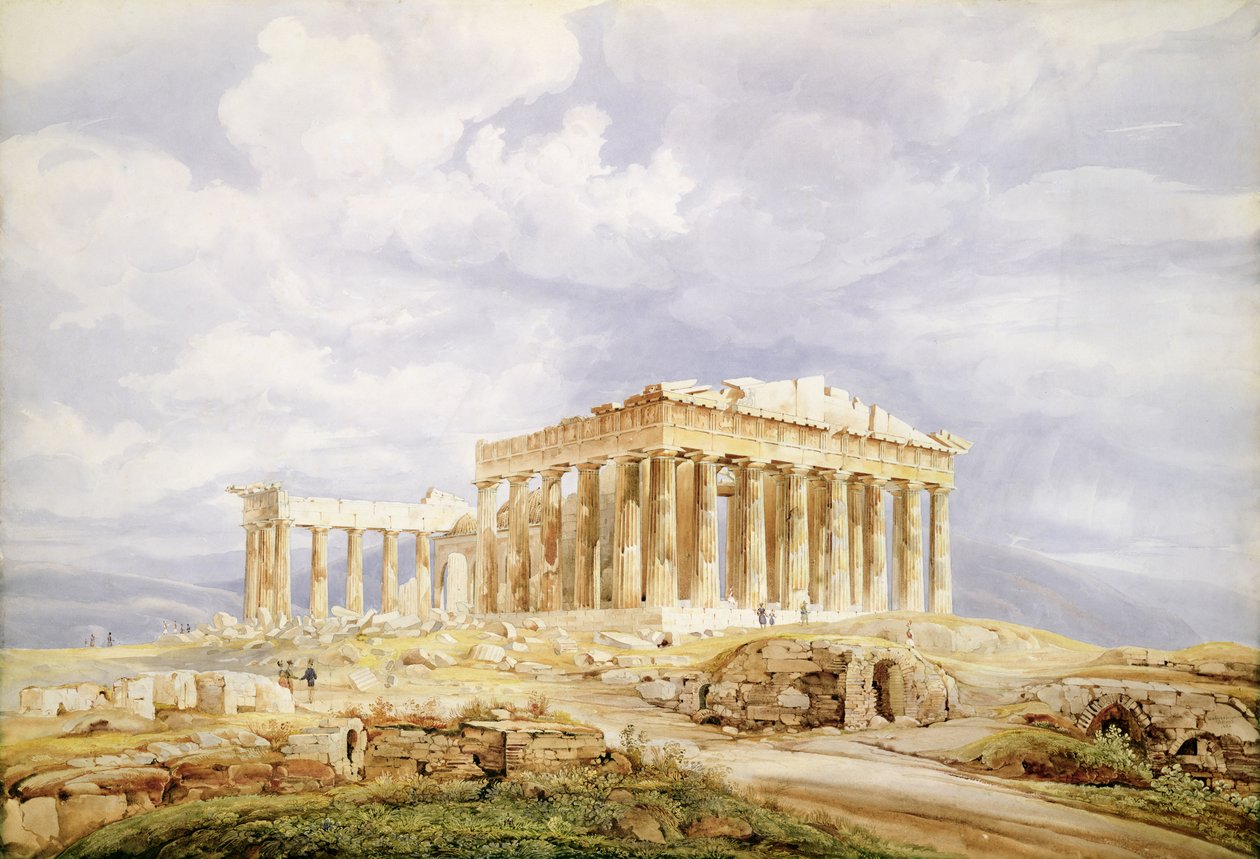 Le Parthénon, Athènes - Johan Wolfensberger
