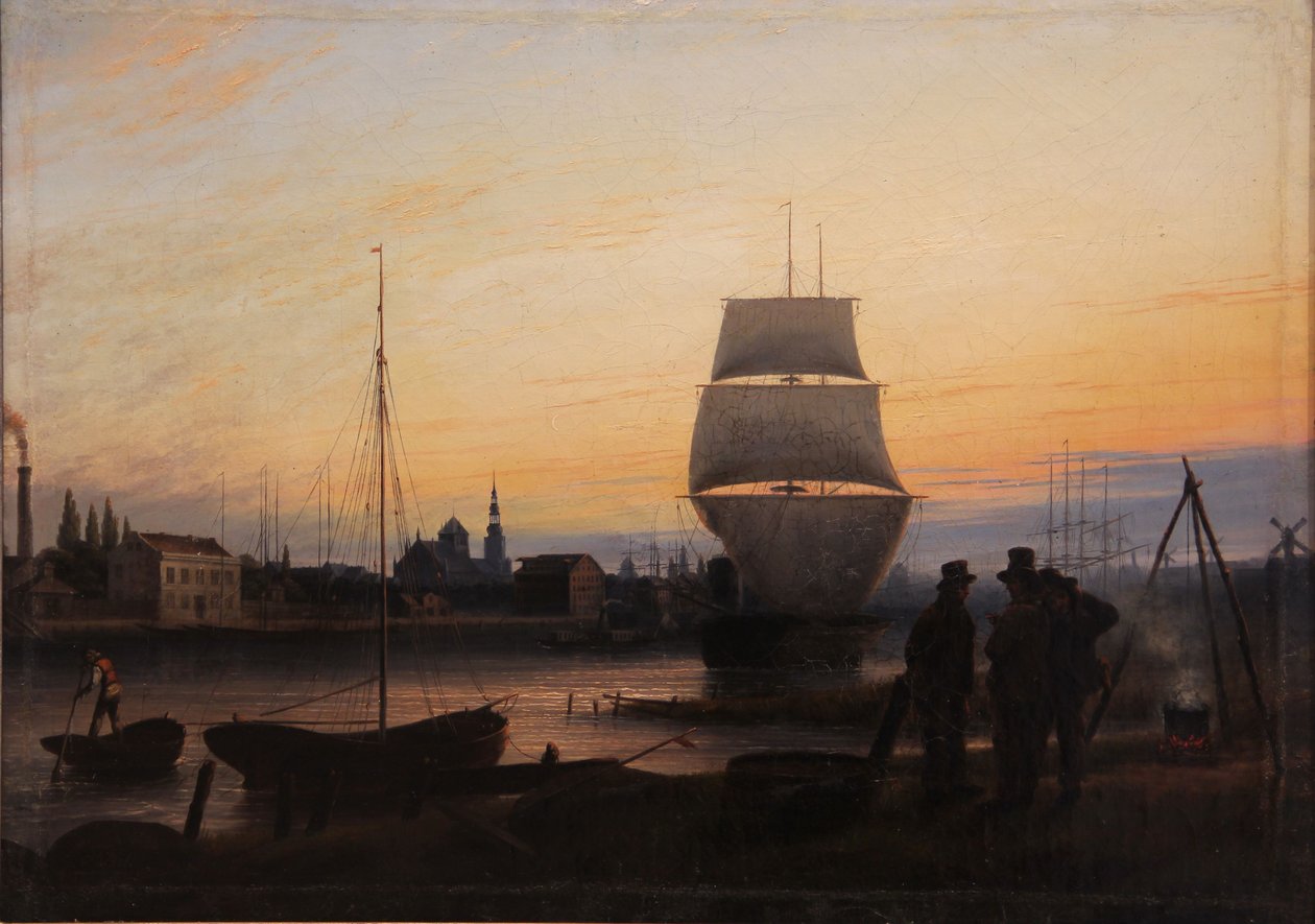 Port de Greifswald - Johann Friedrich Boeck