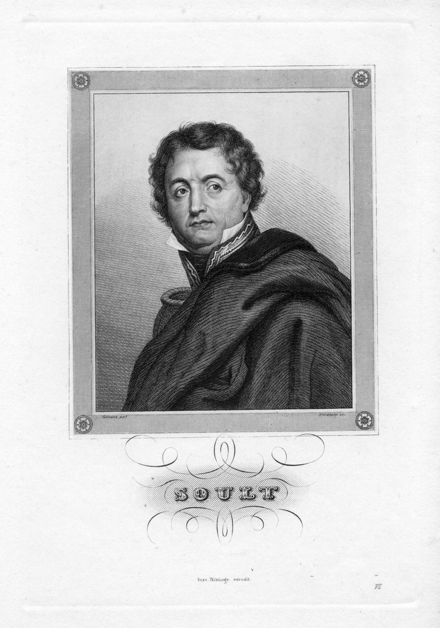 Portrait gravé - Johann Georg Nordheim d’après François Gérard