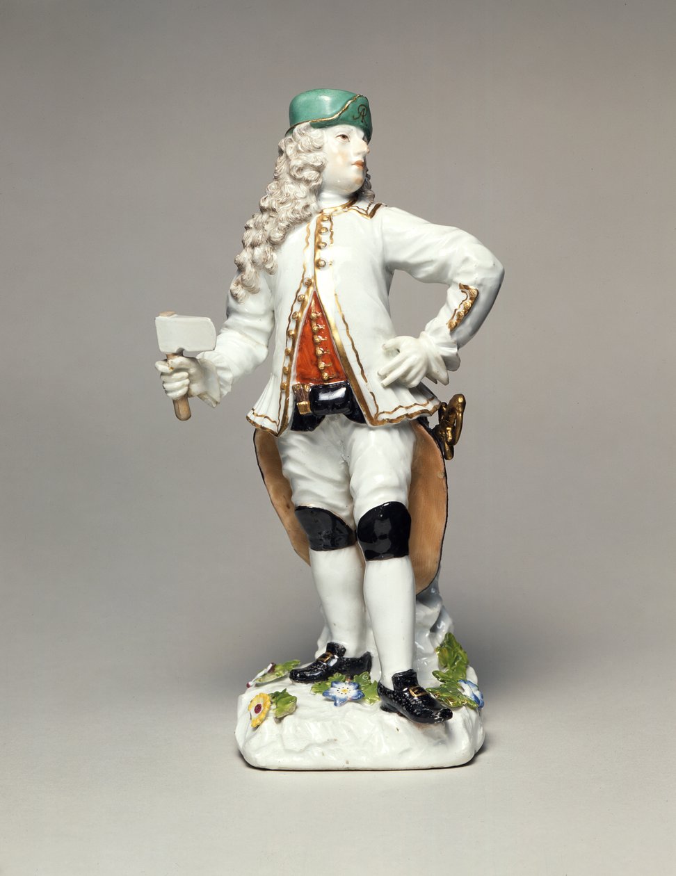 Auguste II le Fort (1670-1733), en tant que commandant du Corps des mineurs d