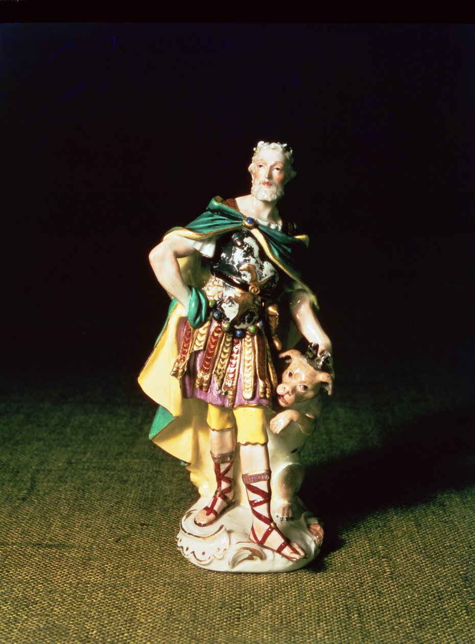 Figure de Meissen de Jules César de la série 