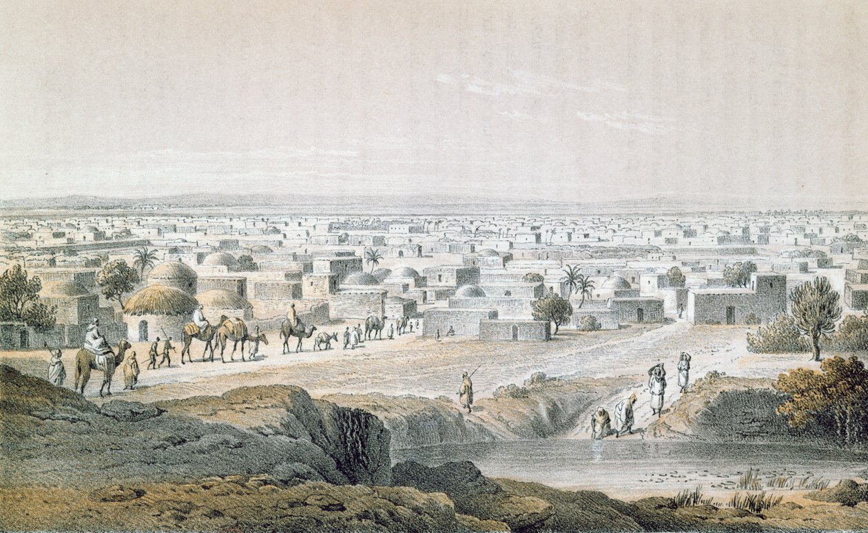 Kano, Nigéria, en 1851, de 