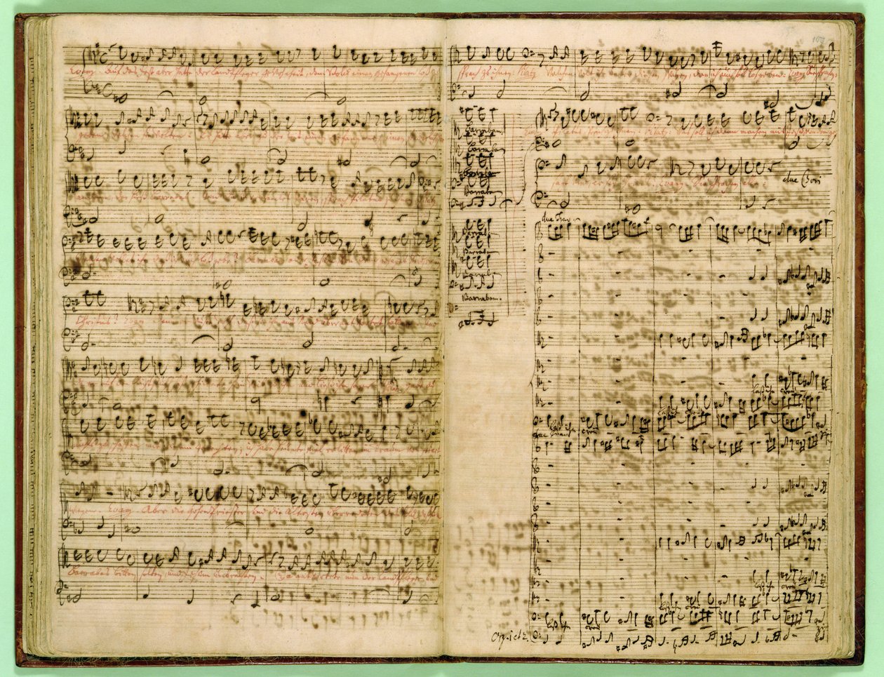 Pages de la partition de la 
