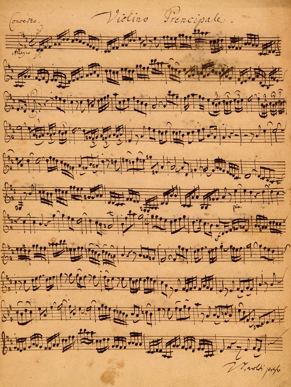 Les Concertos Brandebourgeois, No.5 D-Dur, 1721 - Johann Sebastian Bach