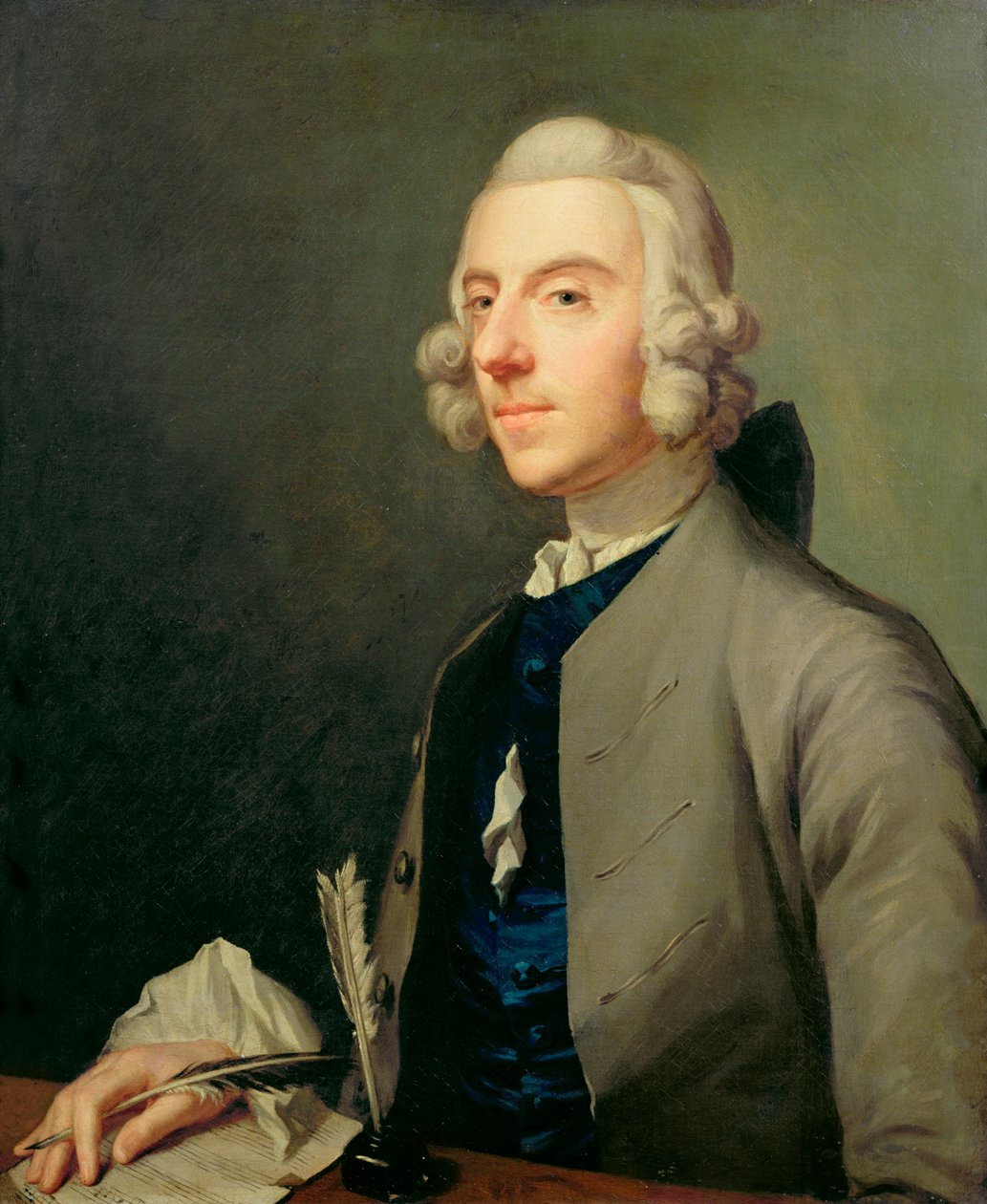 Portrait de Michael Arne, c.1762-83 - Johan Joseph Zoffany