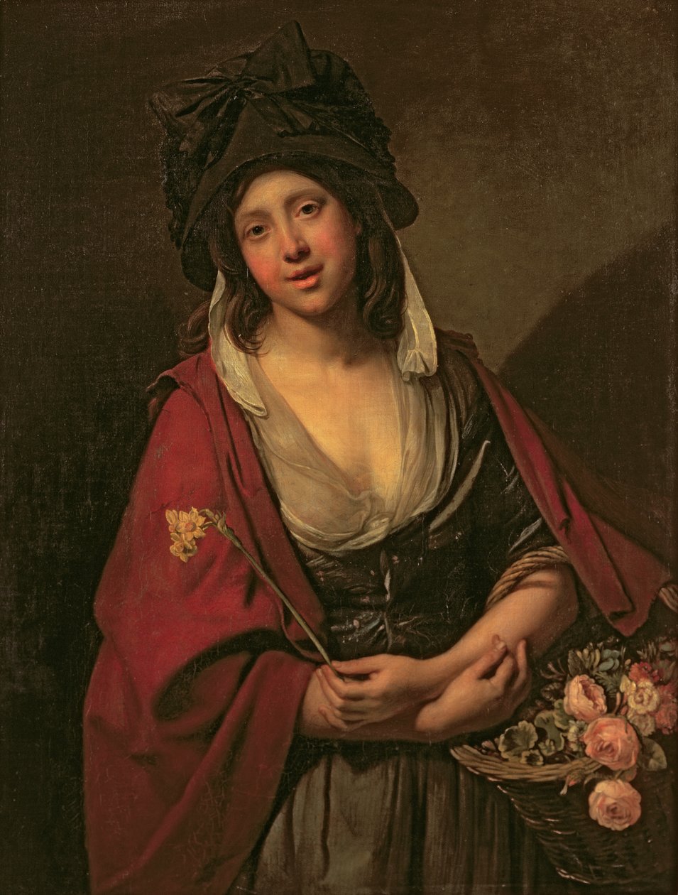 La marchande de fleurs - Johan Joseph Zoffany