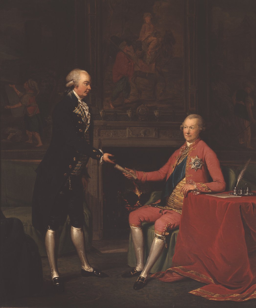 Portrait de Hugh - Johann (circle of) Zoffany