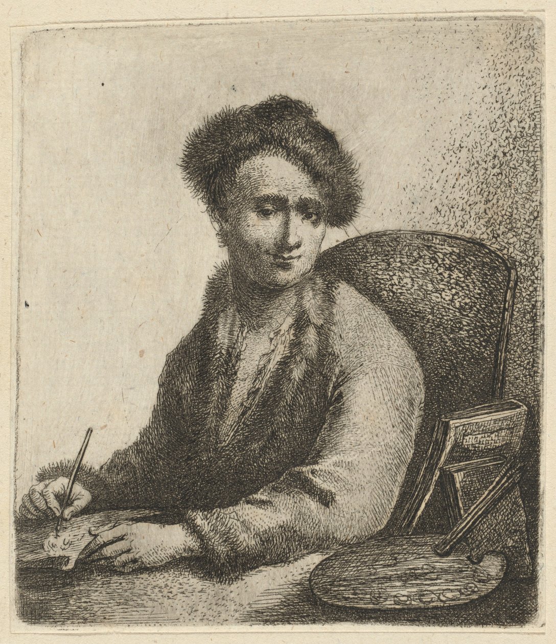 Autoportrait - Johann Andreas Benjamin Nothnagel