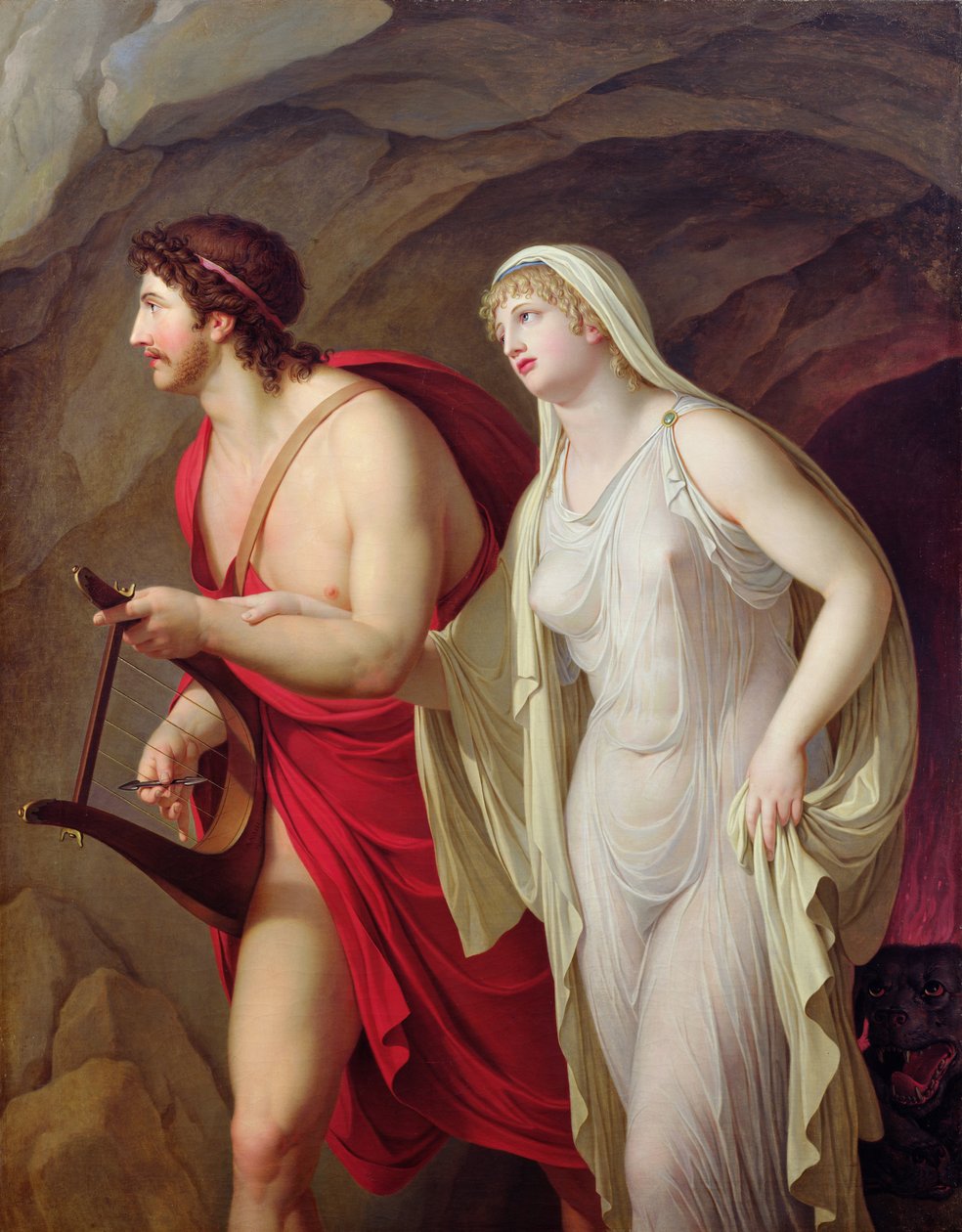 Orphée et Eurydice, 1807 - Johann August Nahl the Younger