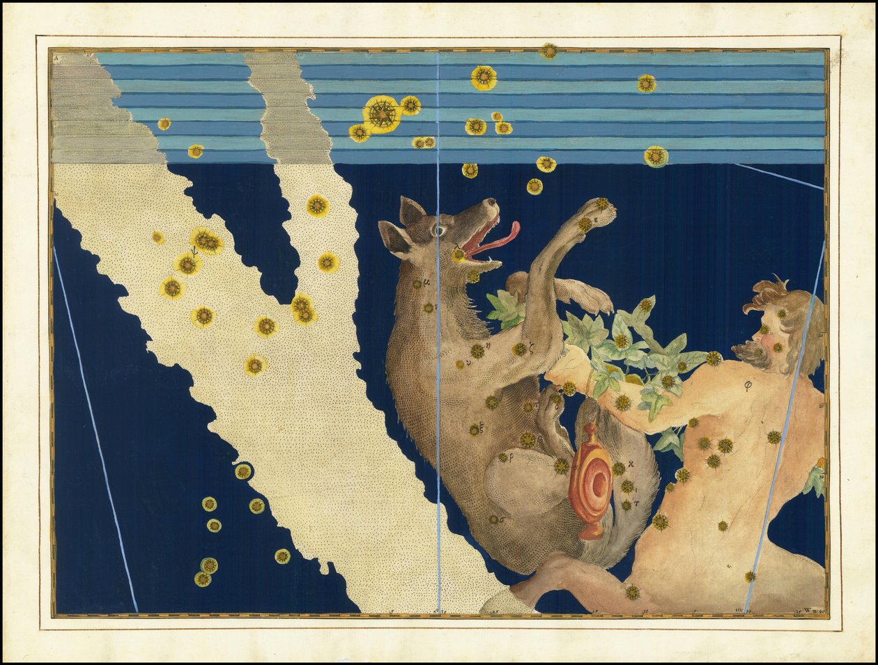 Johann Bayer, Lupus et Centaurus - Johann Bayer