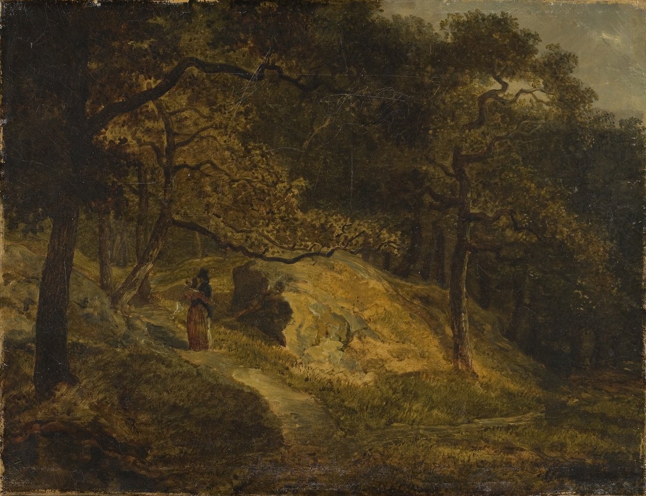 À Djurgården à Stockholm - Johann Christian Ezdorf