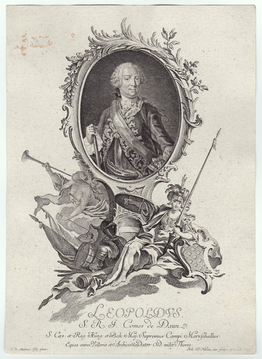 Léopold II (1747-1792) - Johann Esaias Nilson