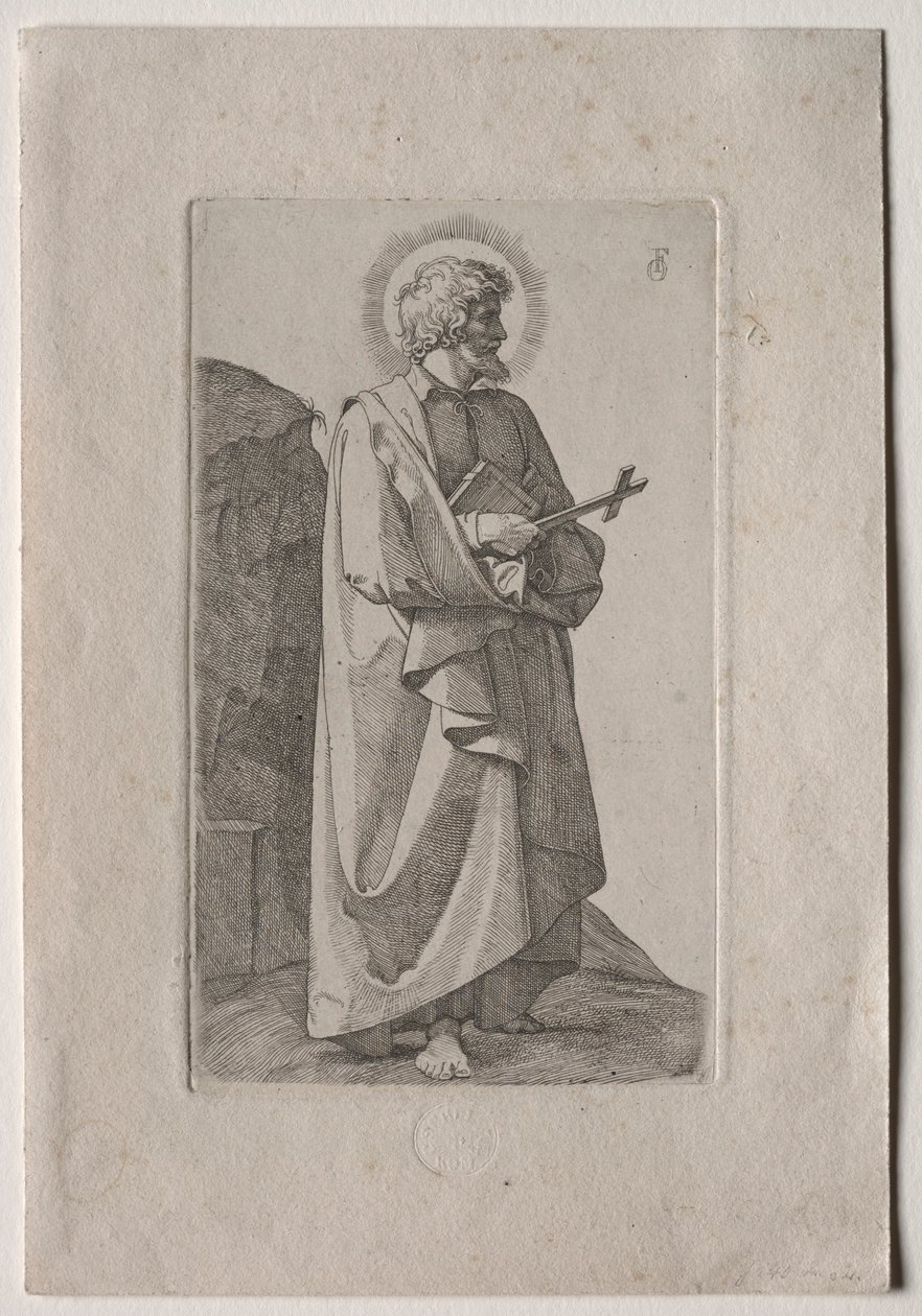 Saint Philippe Néri, 1826 - Johann Friedrich Overbeck