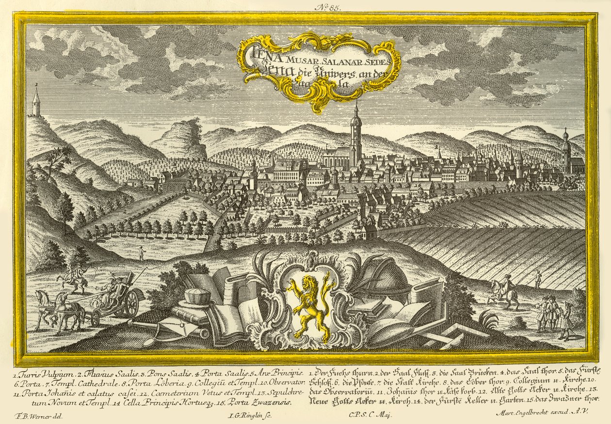 Jena, vers 1740 - Johann Georg Ringlin