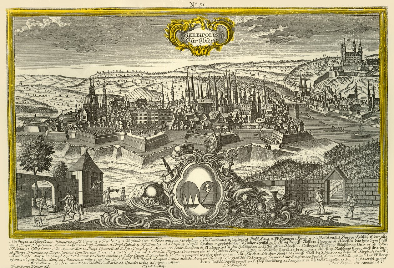 Würzburg, vers 1740 - Johann Georg Ringlin