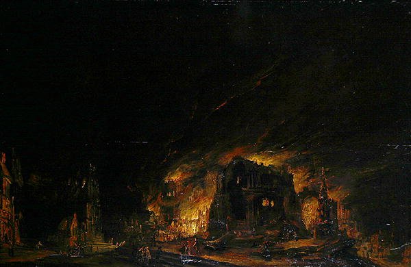 Feu, vers 1760 - Johann Georg Trautmann