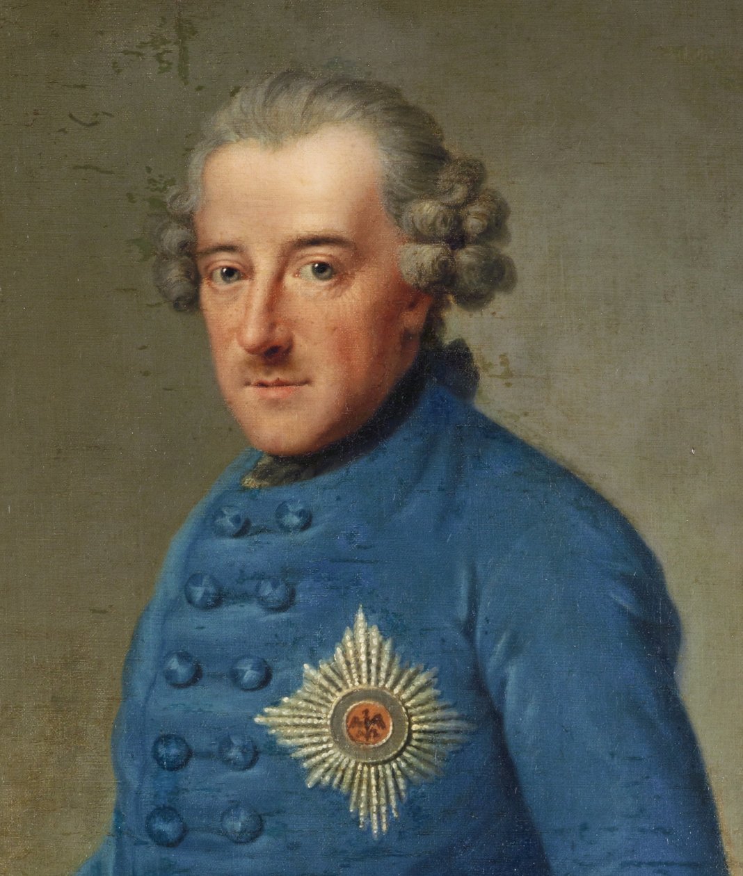 Frédéric le Grand - Johann Georg Ziesenis