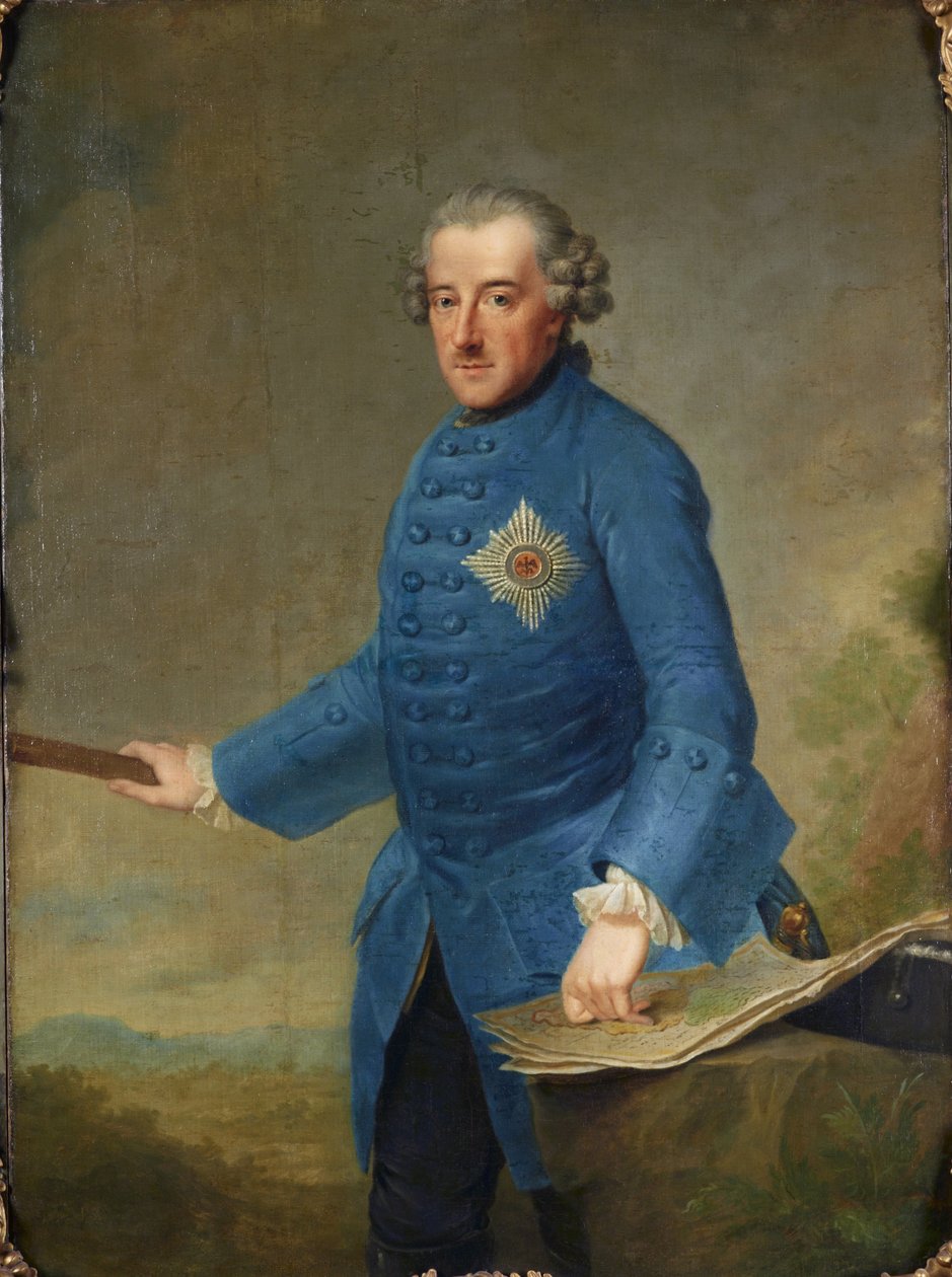 Frédéric le Grand - Johann Georg Ziesenis