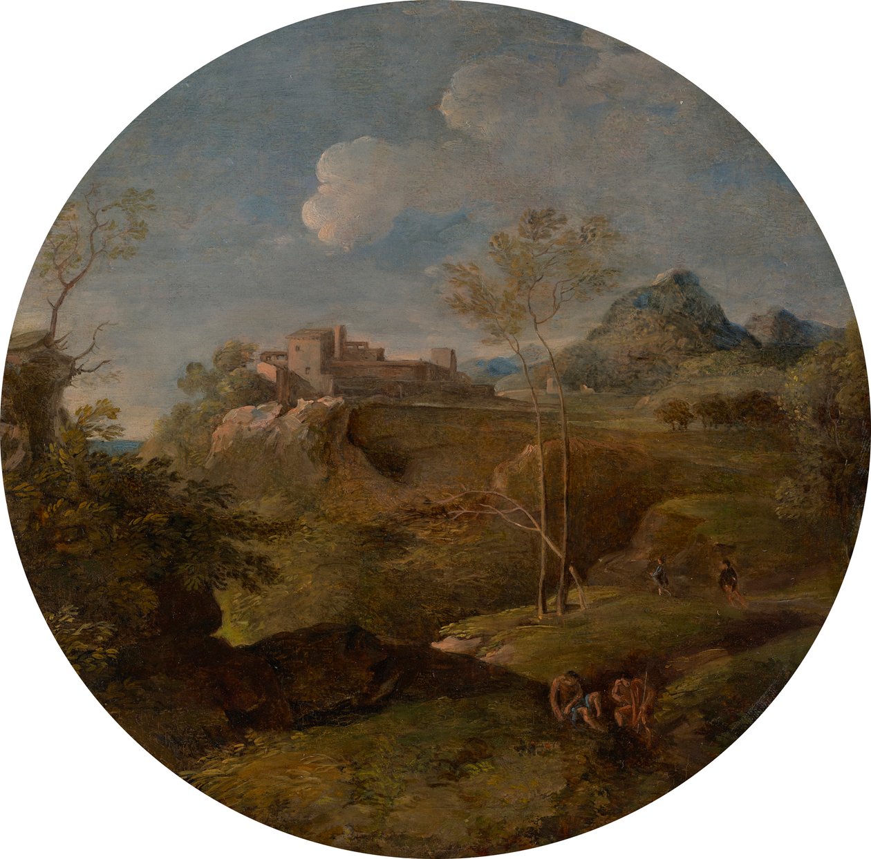Paysage idéal - Johann Georg von Dillis