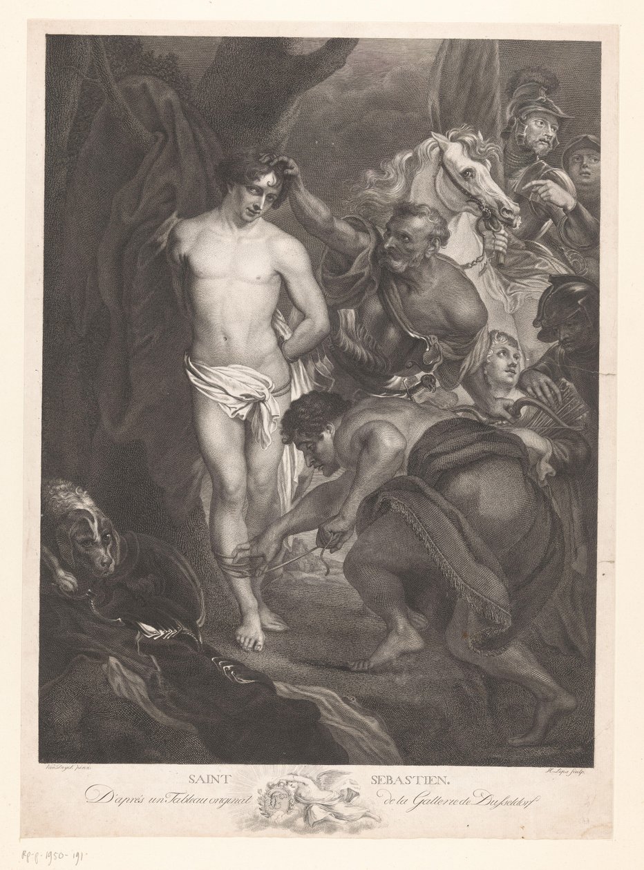 Saint Sébastien - Johann Heinrich Lips