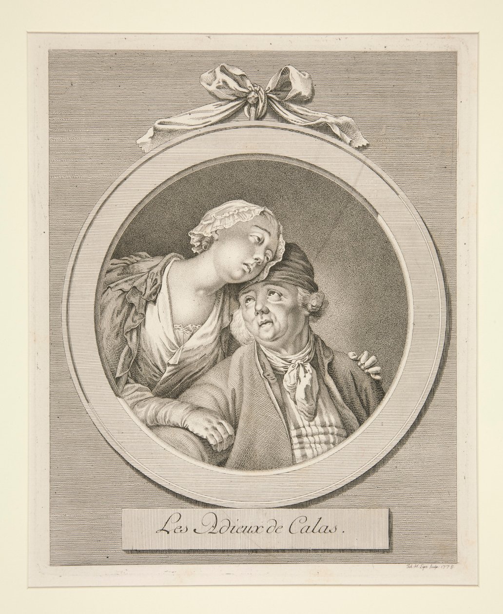 Les Adieux de Calas - Johann Heinrich Lips