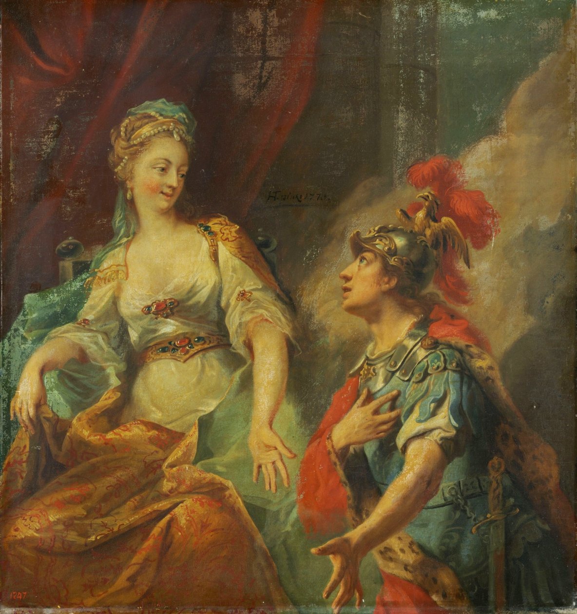 Énée devant Didon - Johann Heinrich Tischbein