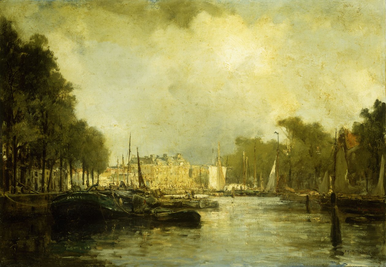 Port de Rotterdam - Johann Hendrik Mastenbroek