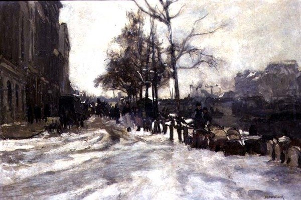 Hiver, Rotterdam - Johann Hendrik Mastenbroek