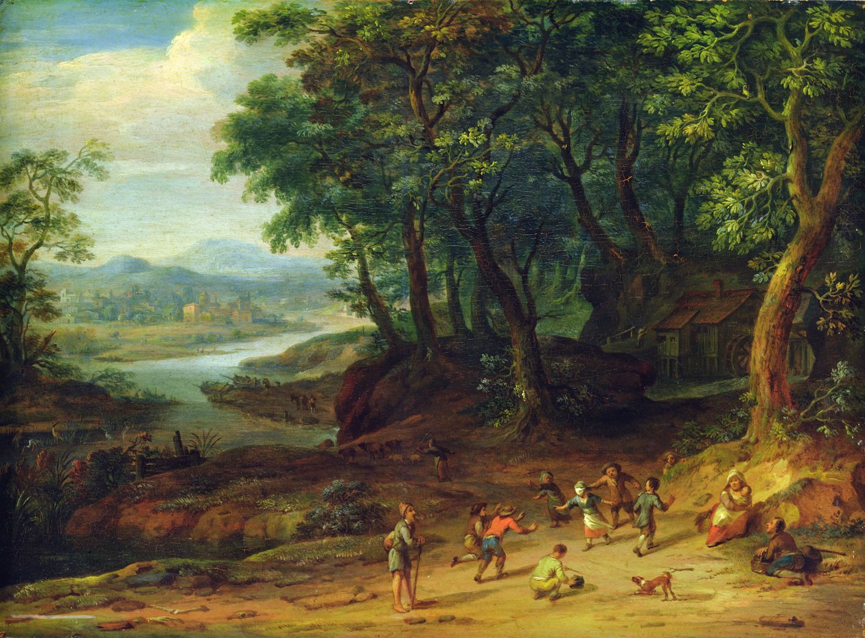 Paysage, 1728 - Johann Holst